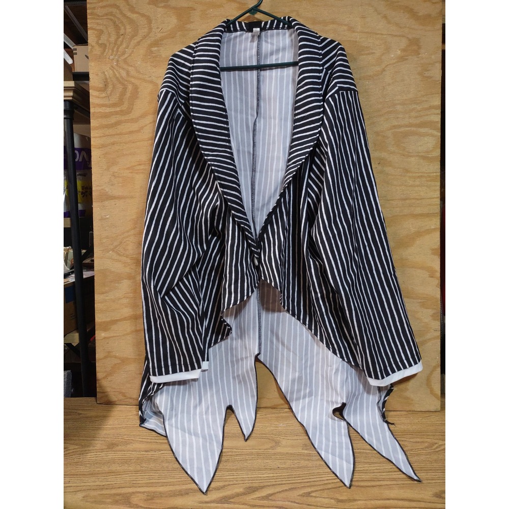 Disney Nightmare Before Christmas Jack Skellington Pinstripe Cosplay Jacket XXL